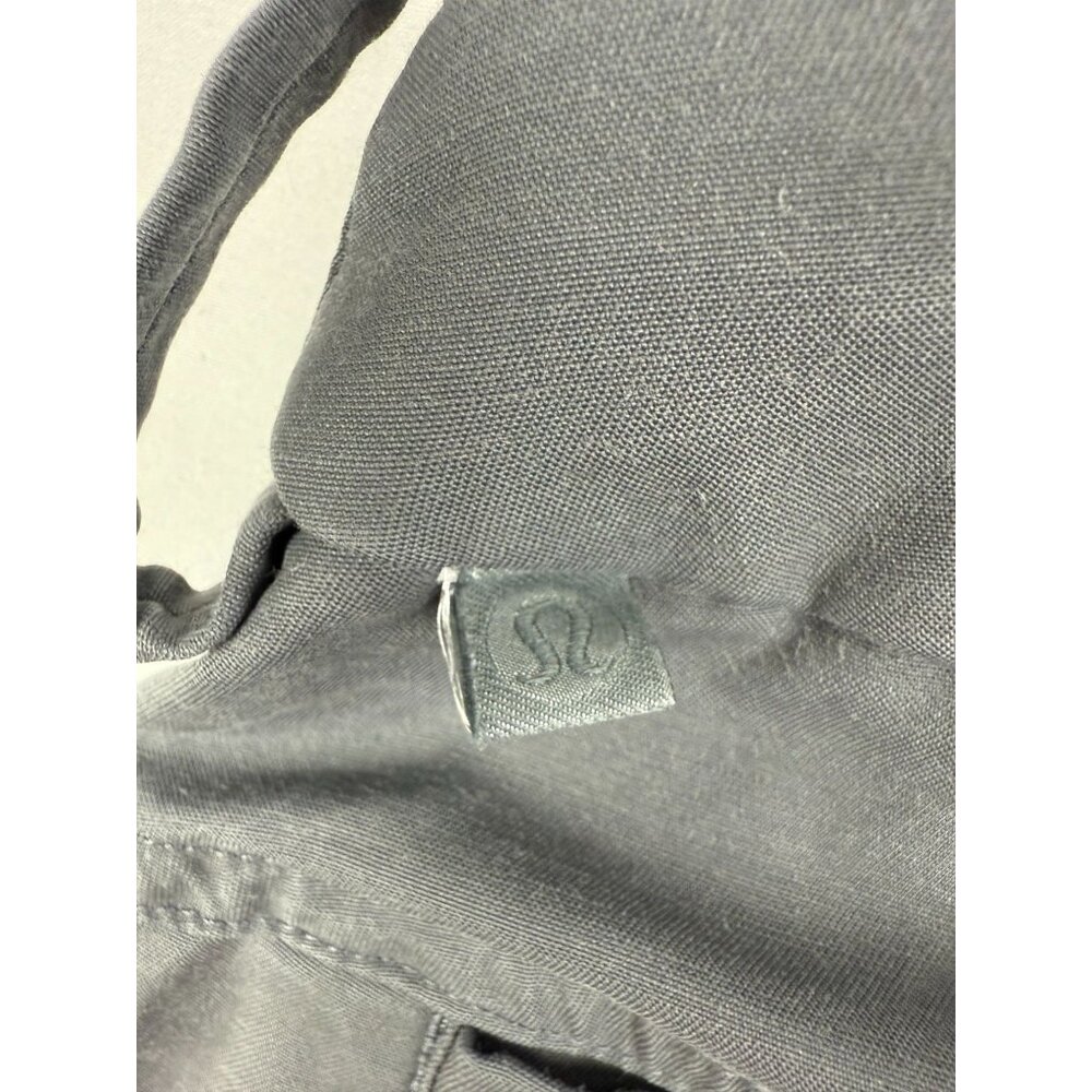 Lululemon Shorts Mens 28 Gray Commission Classic Fit Casual Chino Zip Pockets - Picture 3 of 6